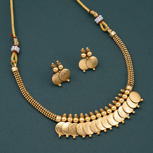 Matte Finish kaashu Necklace 032