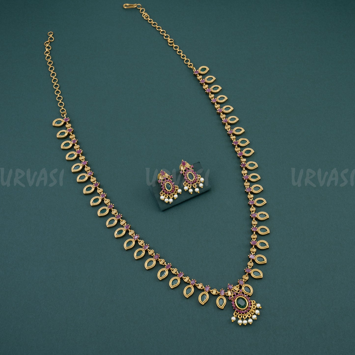 Long Mango Necklace 103 (17+17)
