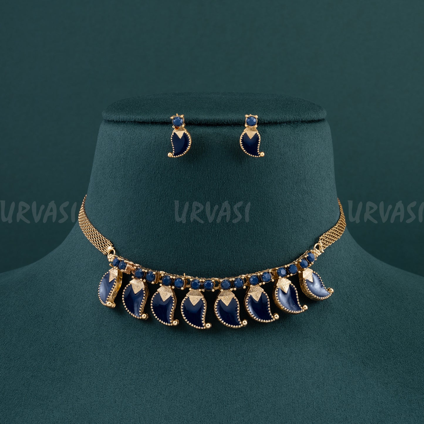 Gold-Toned Mango Choker Necklace 150