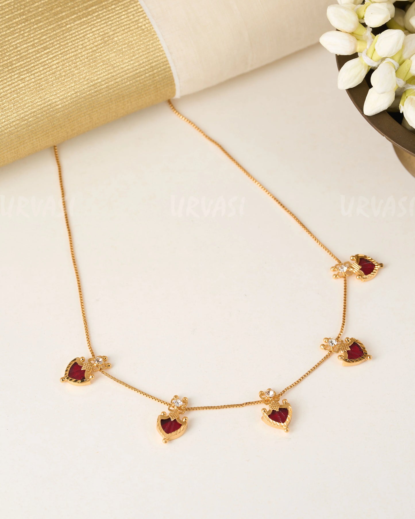 Traditional Palakka Necklace 820