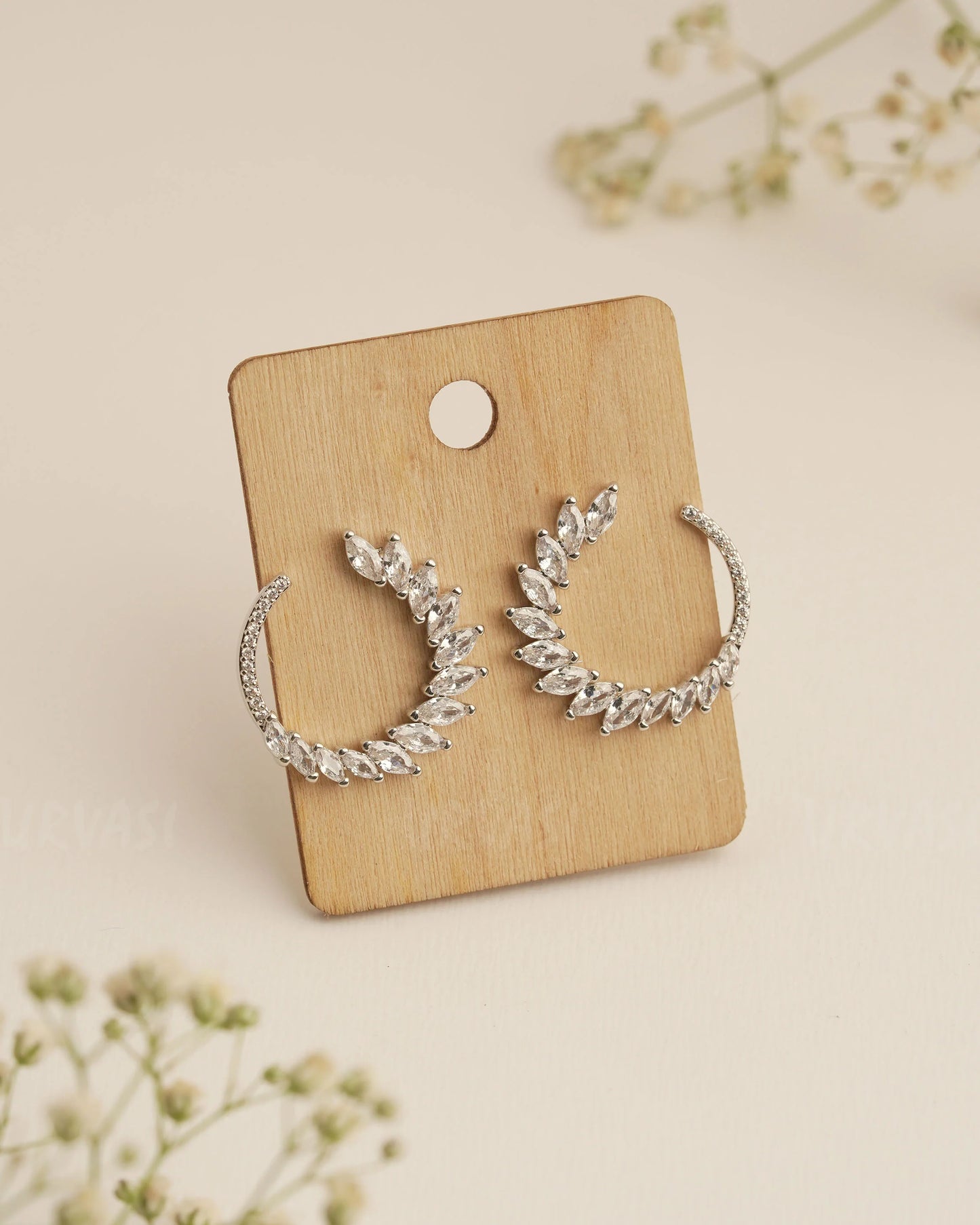Gold Polish Trendy Imported Earrings ER 290