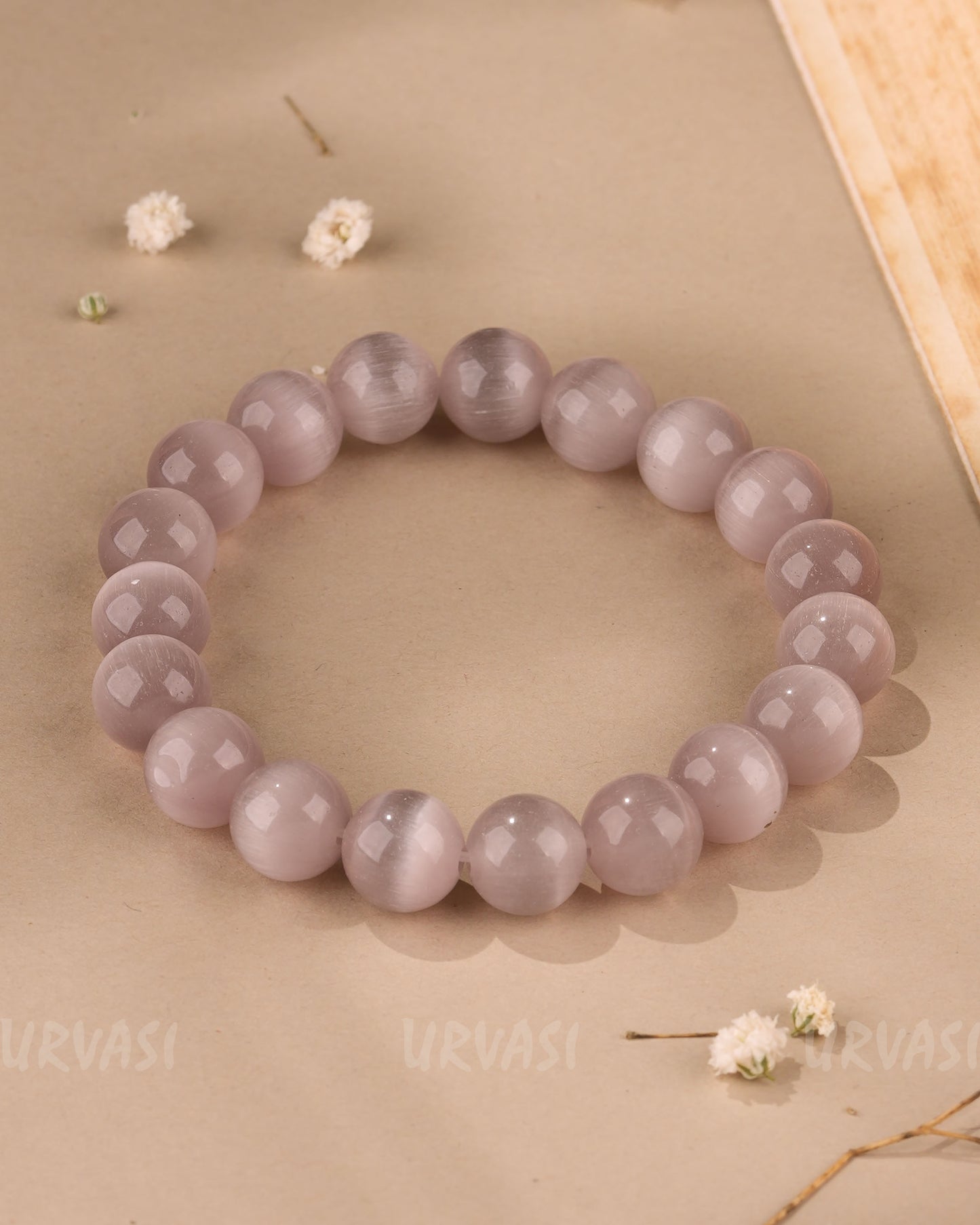 Hand-Made Moonstone Crystal Bracelet BR 95