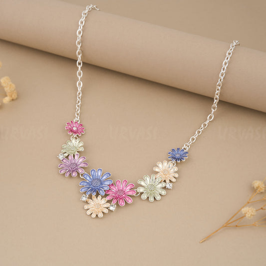 Floral Elegant Statement Neckpiece SN 13