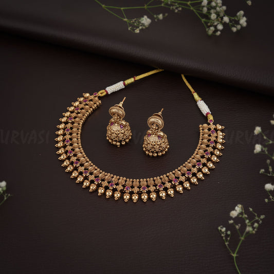 Premium  Antique Non Idol Necklace 522