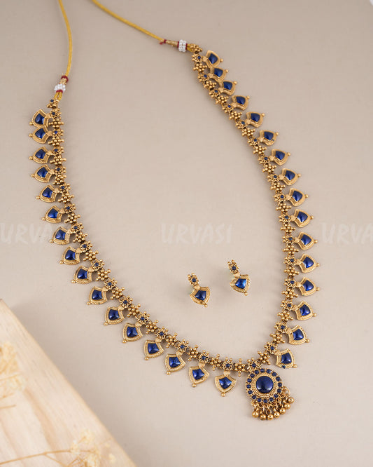 Palakka Inspired Long Necklace 555