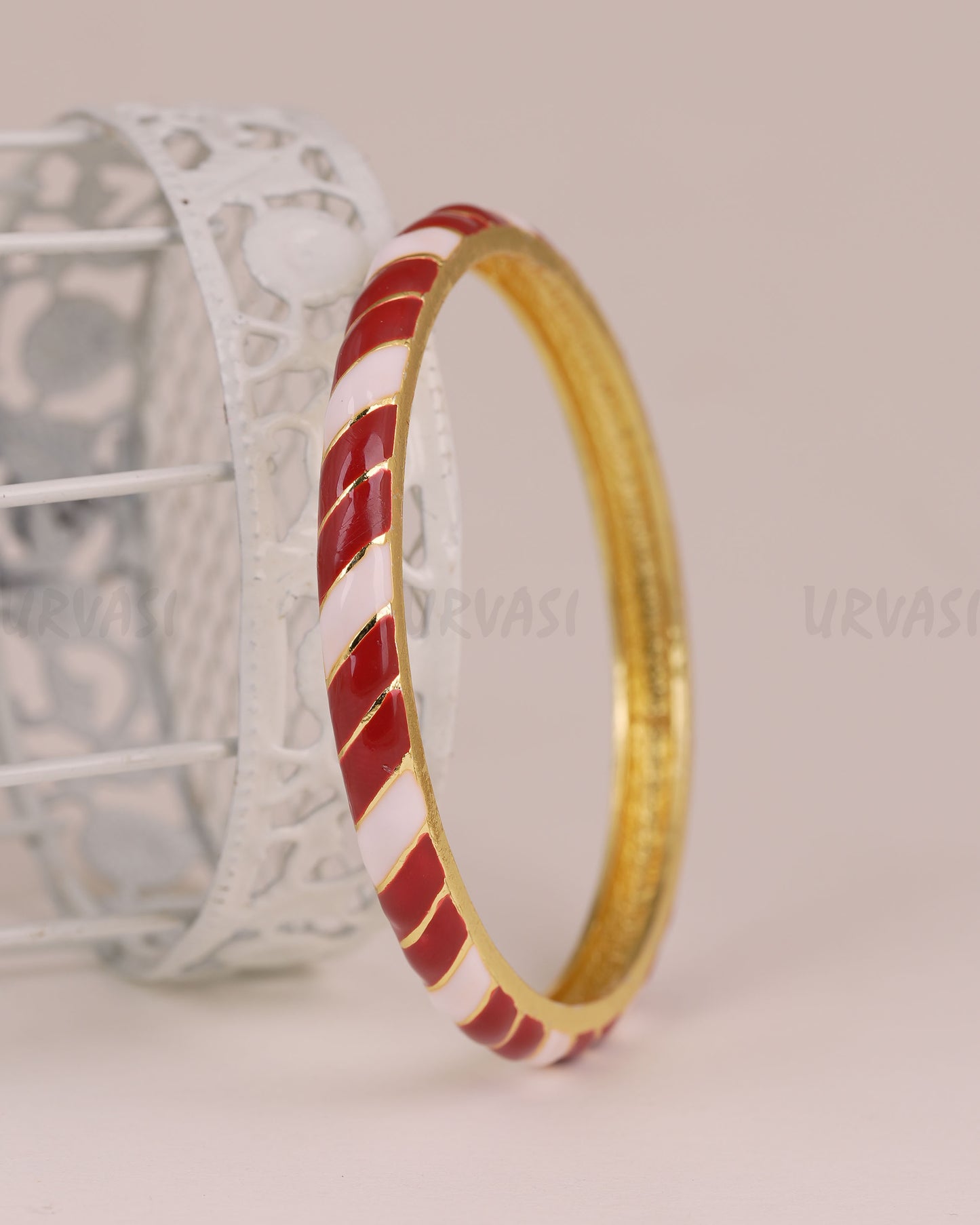 Gold-Enamel Meenakari Bangles BA 504