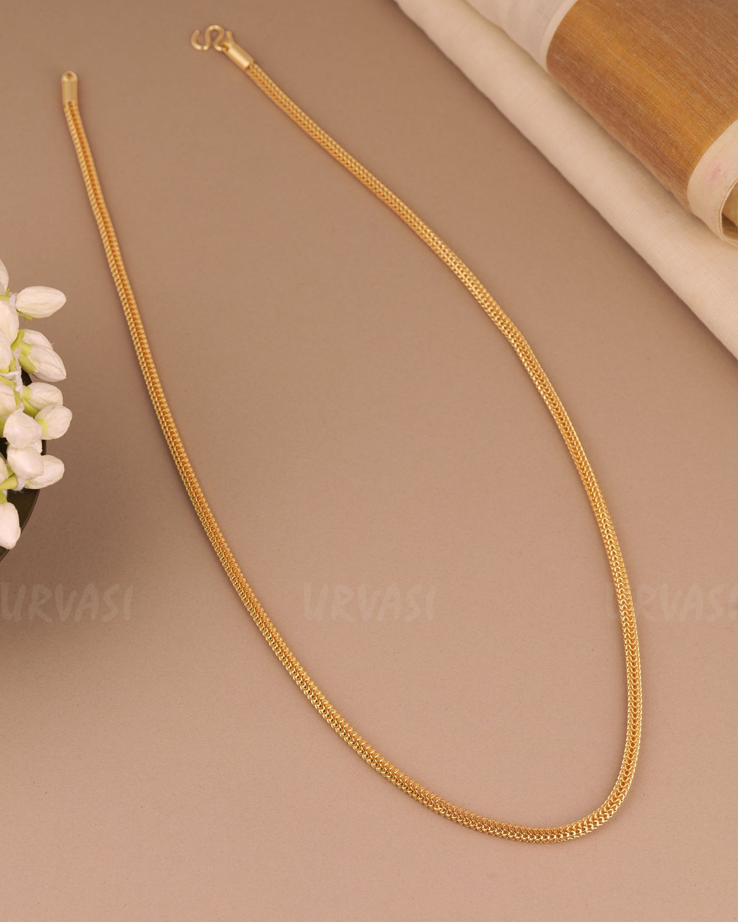 Gold-Toned Fox-Tail Mala MA 163