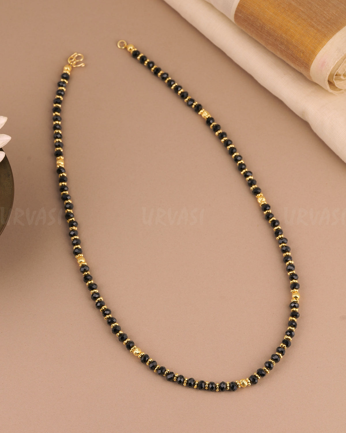 Gold-Toned Beaded Mala MA 157