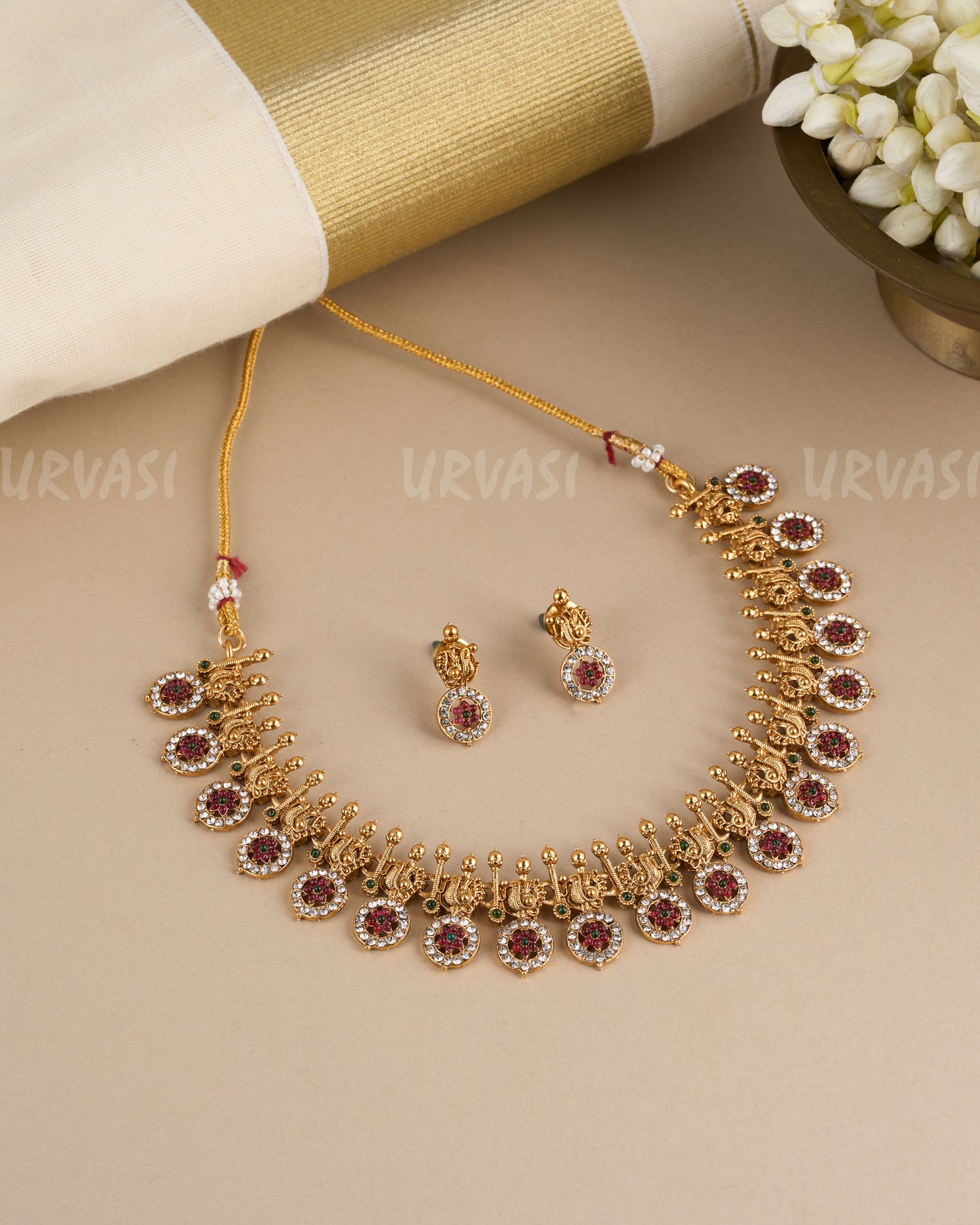 Ruby Tarvaya Antique Necklace 799