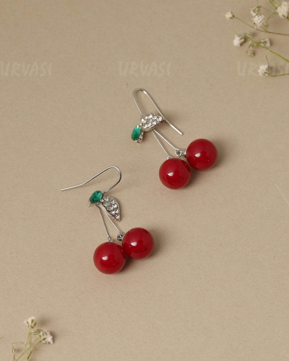Cherry drop earrings ER 1318