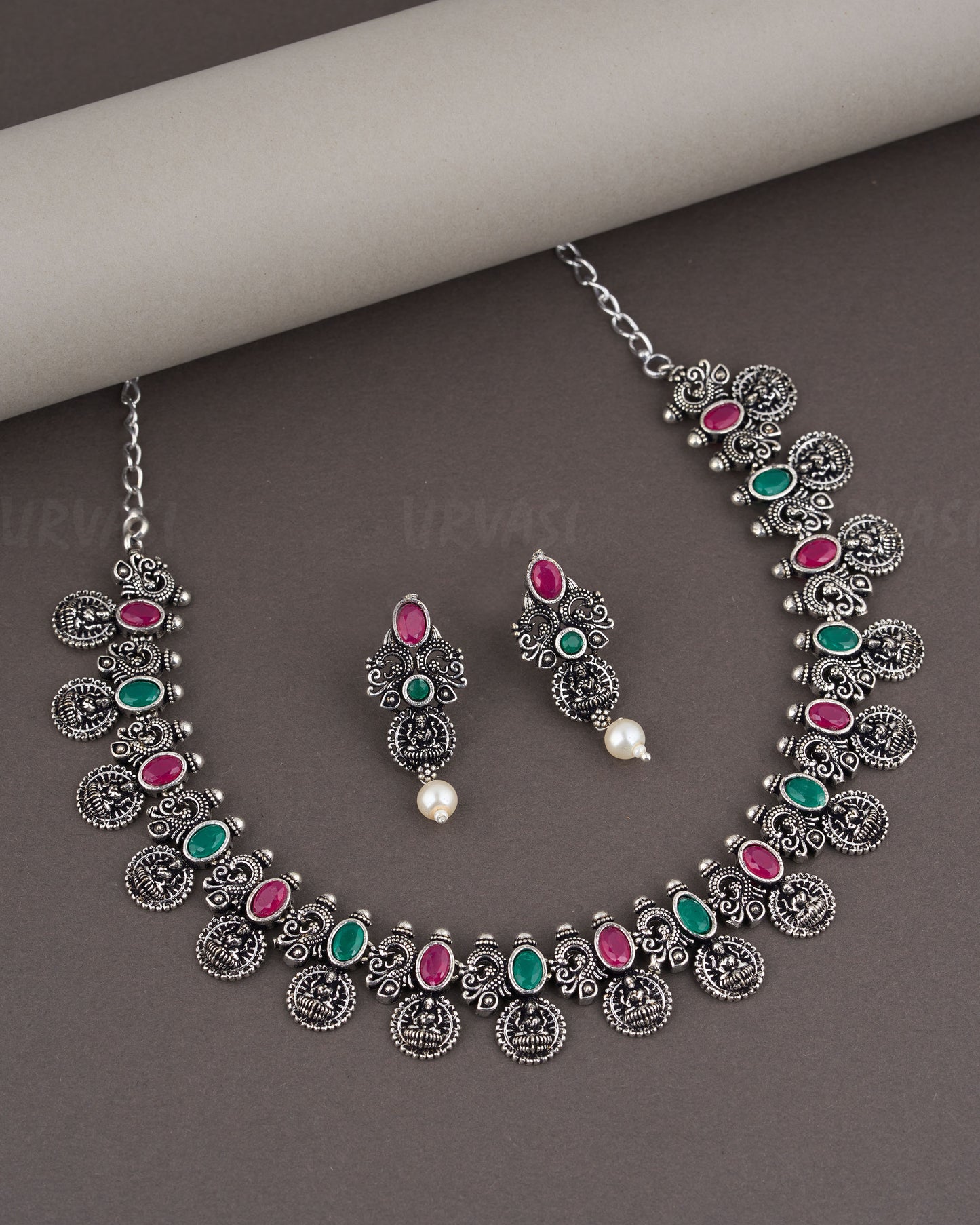 Black Metal Necklace 979