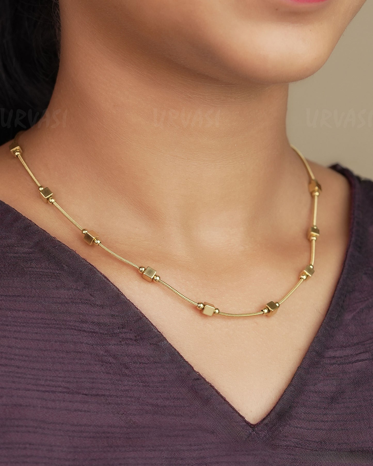 Gold-Polish Simple Chain SC 66
