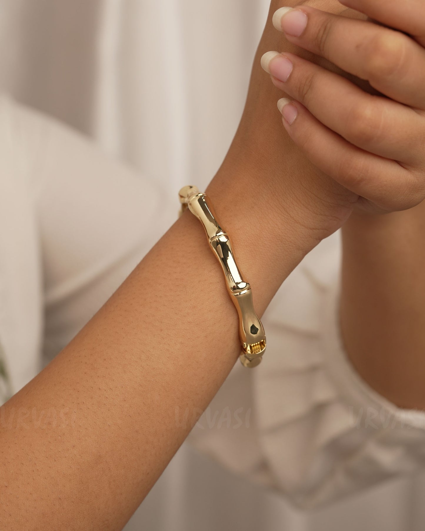 Gold-Polish Statement Bangles BA 322
