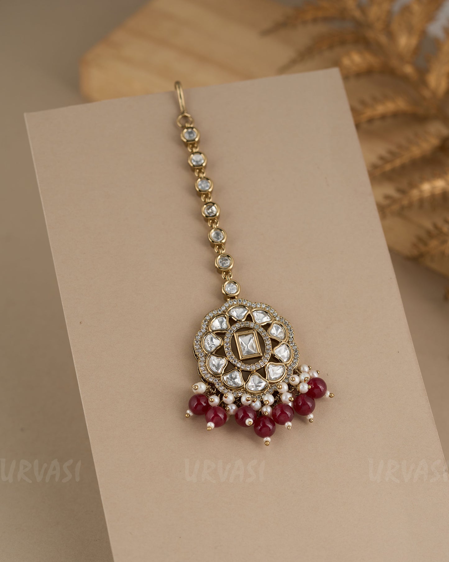 Mehendi Polish Kundan and Polki Chutty CH 87