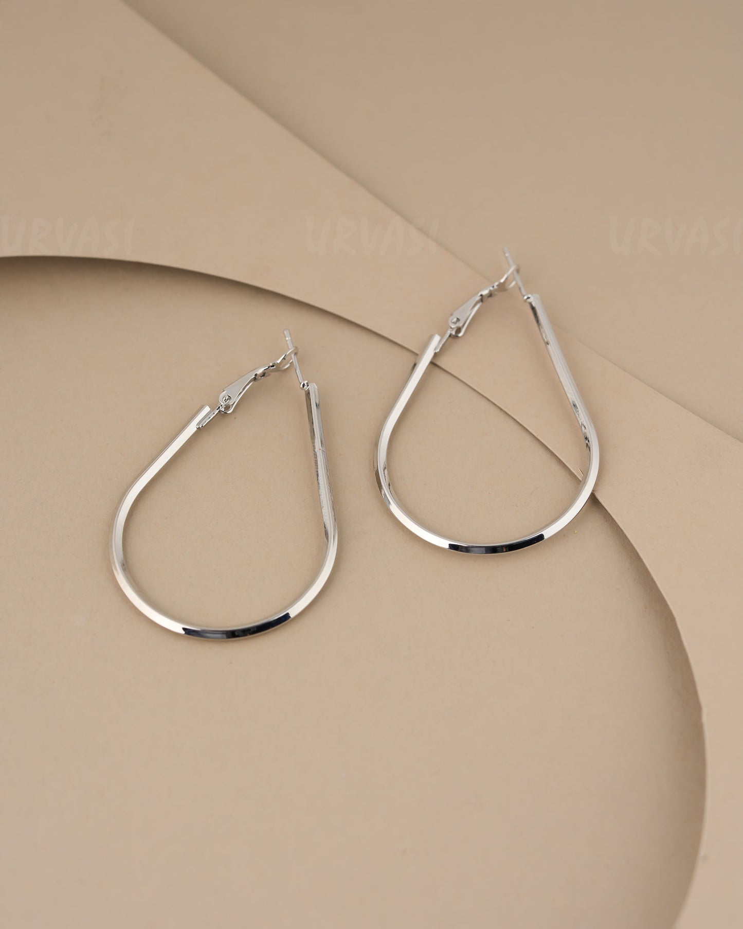 Rhodium Polish Trendy Earring ER 46