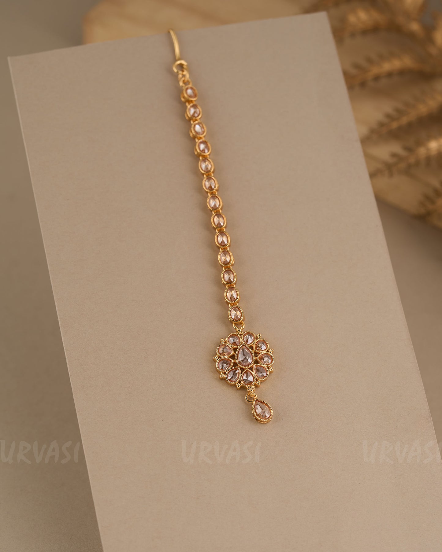 Polki Tear-Drop Chutty CH 96