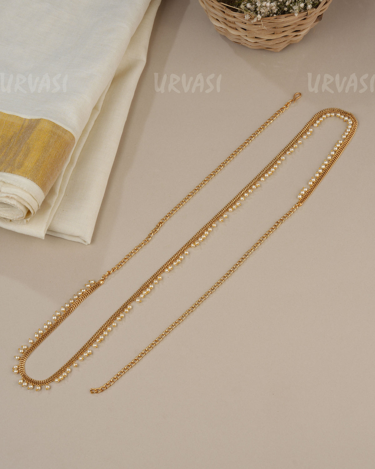 Gold - Toned Traditional Hip Chain HC 124