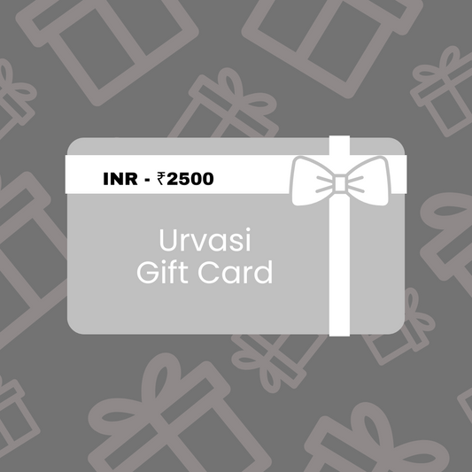 Urvasi Gift Card - INR 2500