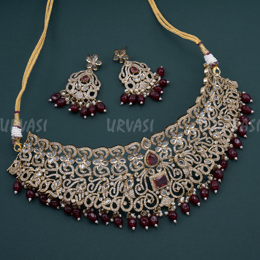 AD Stone Necklace 322