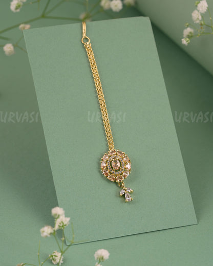 Gold-Polish Leaf Designed Chutty CH 125