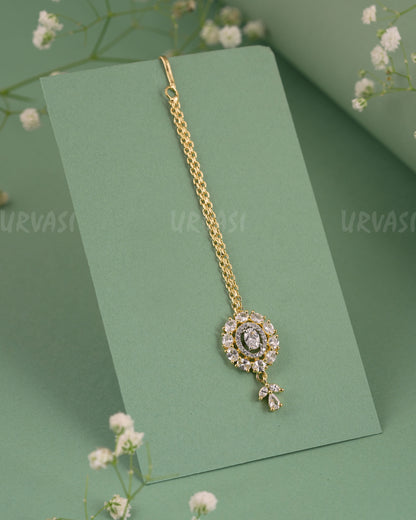 Gold-Polish Leaf Designed Chutty CH 125