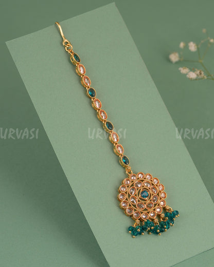 Gold-Toned FloralDesigned Chutty CH 146