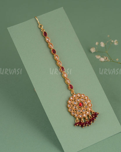 Gold-Toned FloralDesigned Chutty CH 146