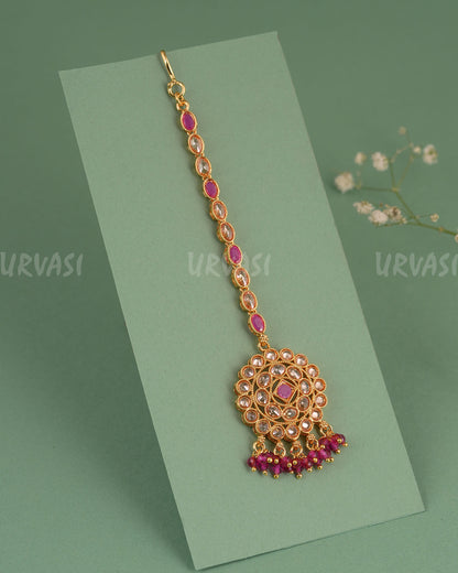 Gold-Toned FloralDesigned Chutty CH 146