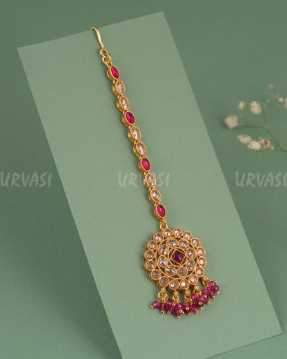 Gold-Toned FloralDesigned Chutty CH 146