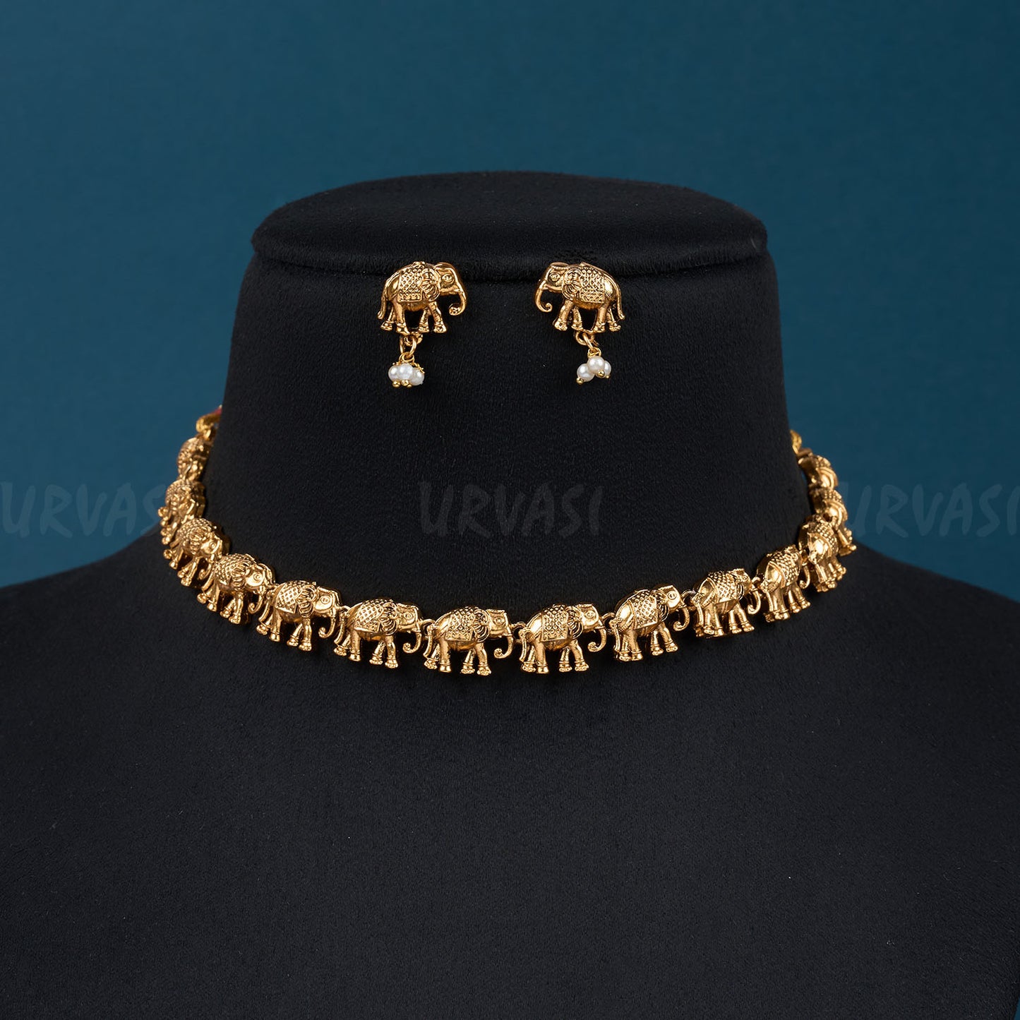 Gaja Mukta Antique Necklace 342