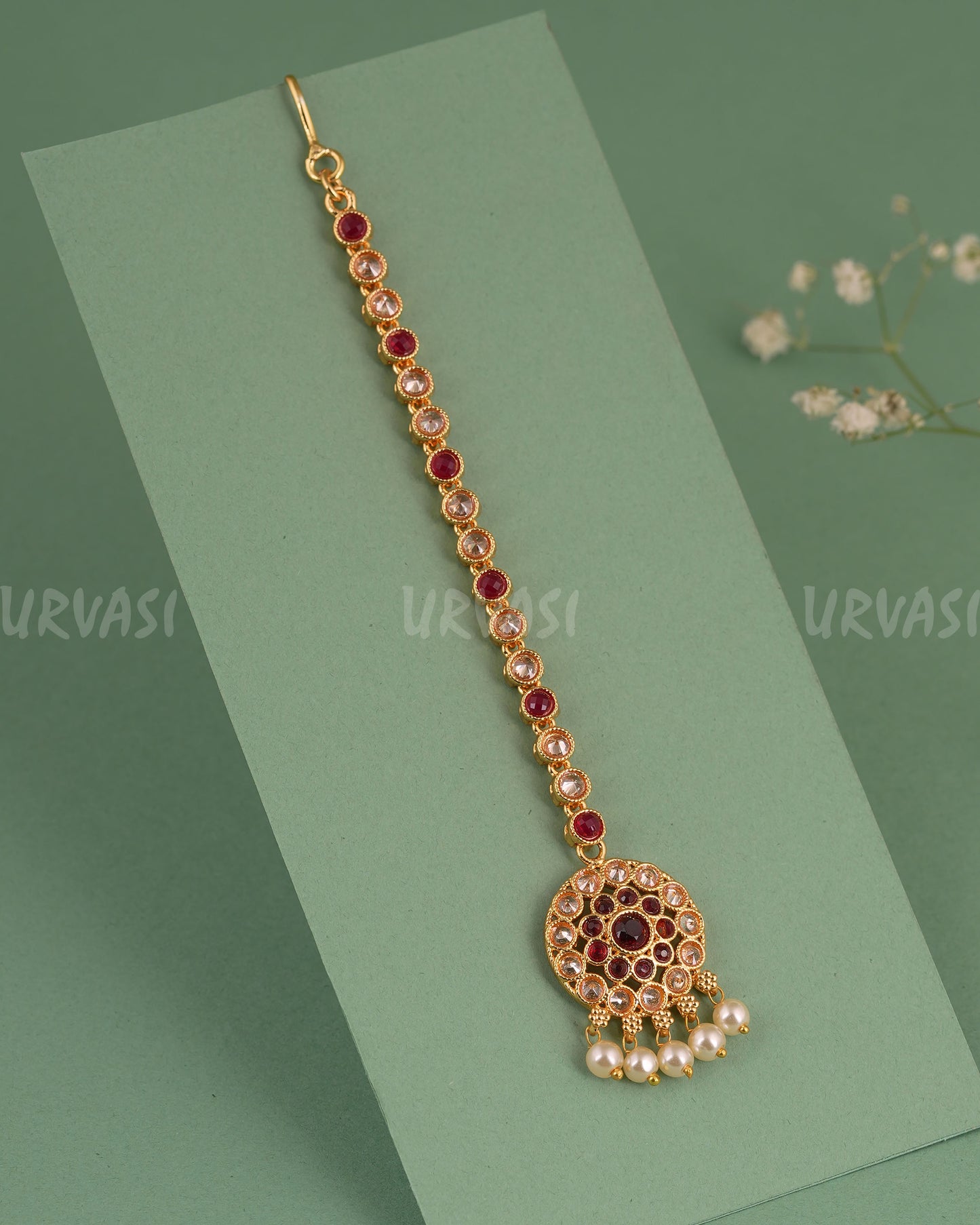 Gold-Polish Floral Simple Chutty CH 139