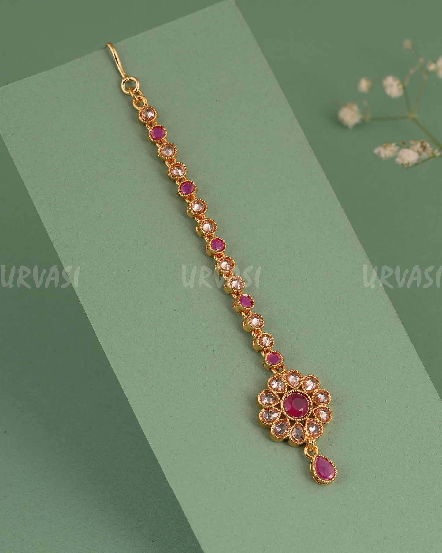 Gold-Toned Floral Chutty CH 137