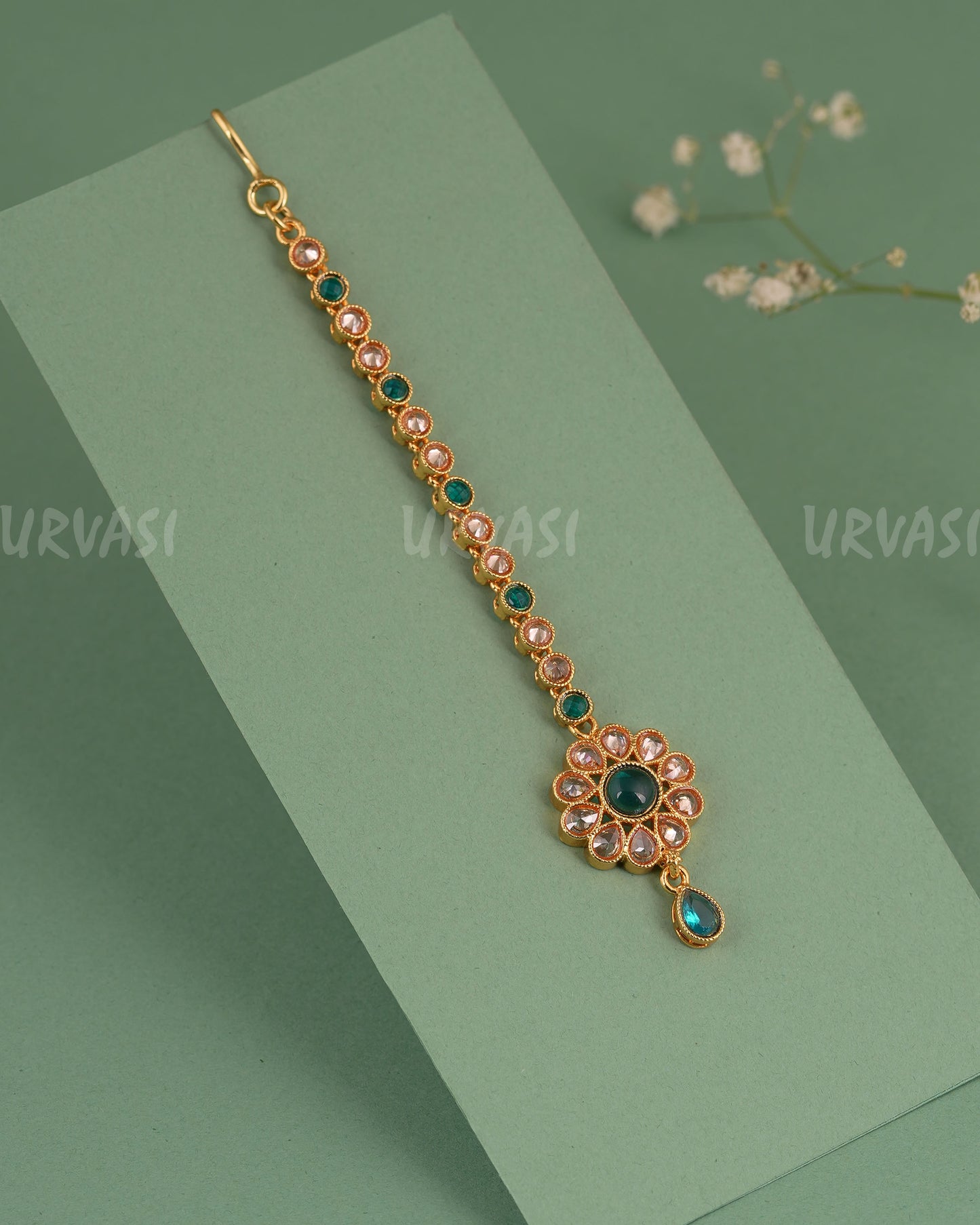 Gold-Toned Floral Chutty CH 137