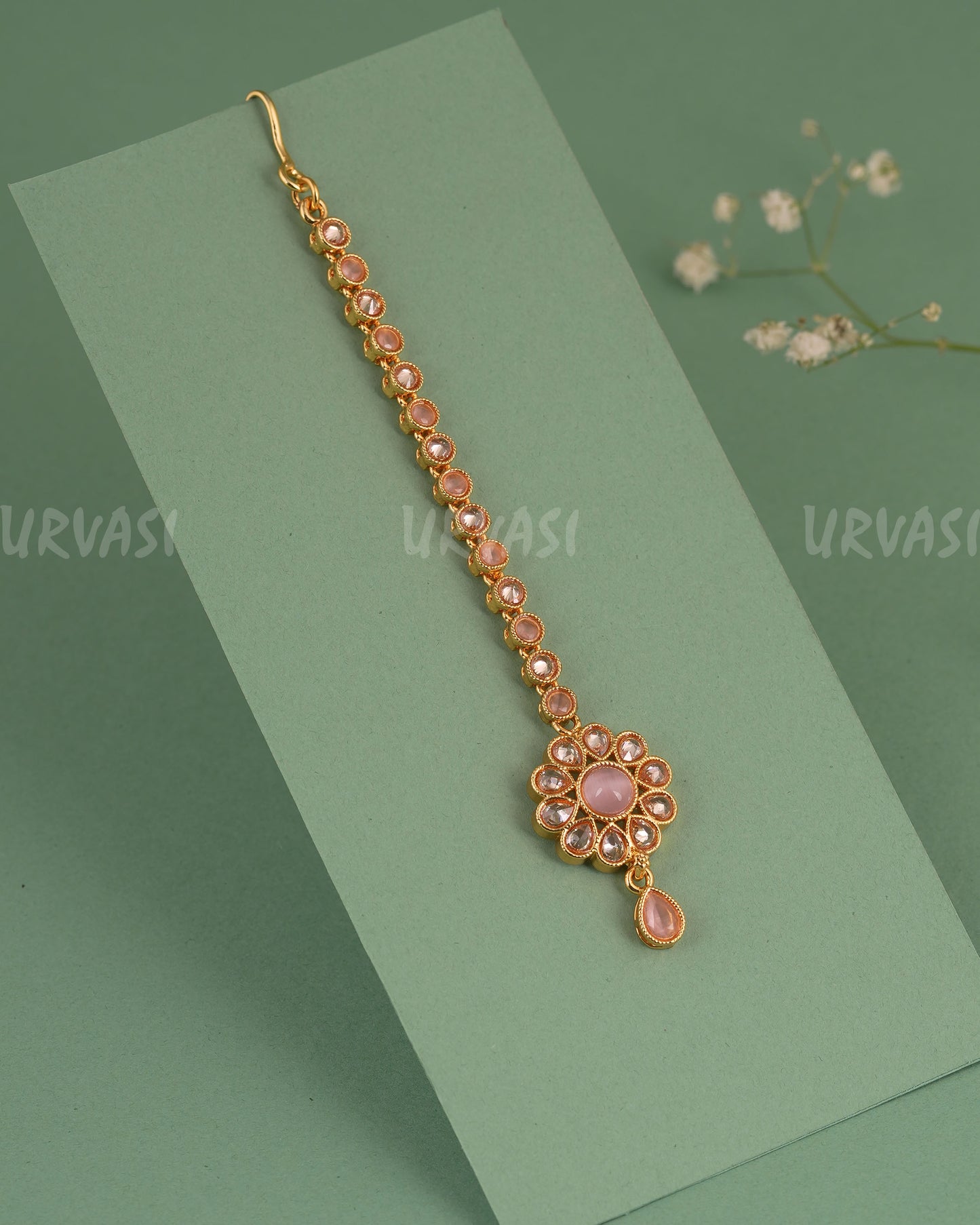 Gold-Toned Floral Chutty CH 137