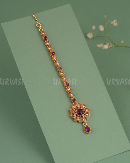 Gold-Toned Floral Chutty CH 137