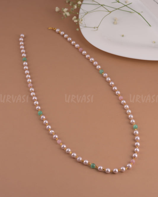 Gold-Toned Multi Beaded Mala Ma 120