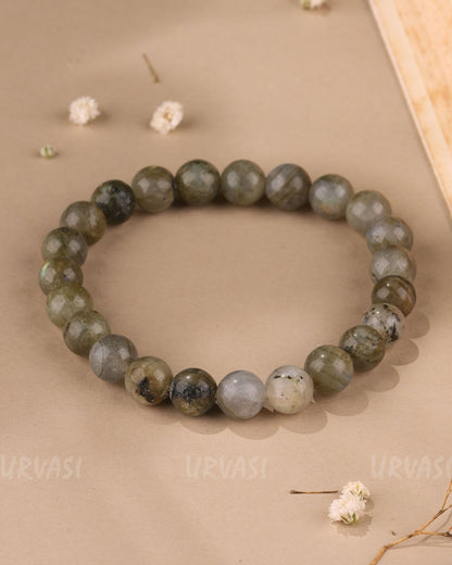 Hand-Made Natural Labradorite Bracelet BR 125