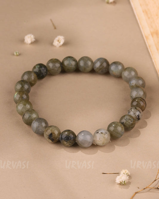 Hand-Made Natural Labradorite Bracelet BR 125