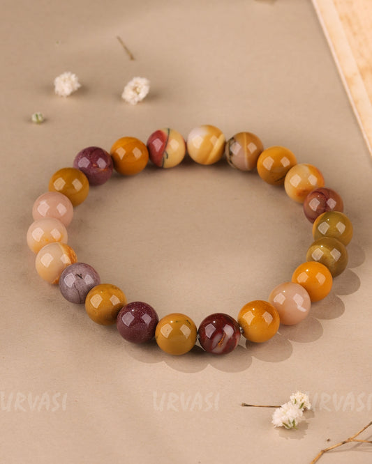 Hand-Made Mookaite Jasper Bracelet  BR 128
