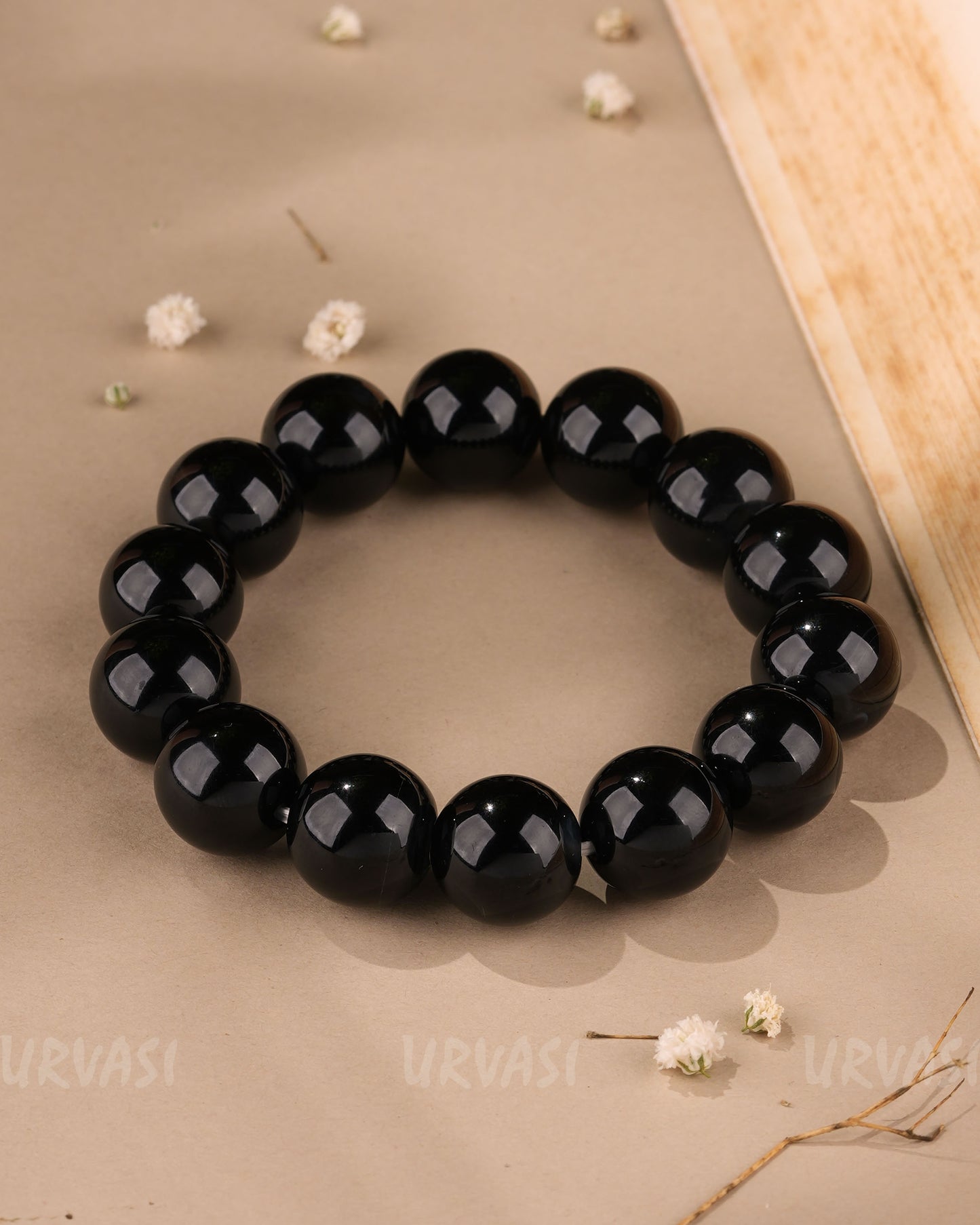 Hand-Made Black Jadeite Bracelet BR 93