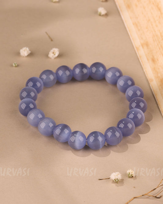Hand-Made Amethyst Jade Bracelet BR 88