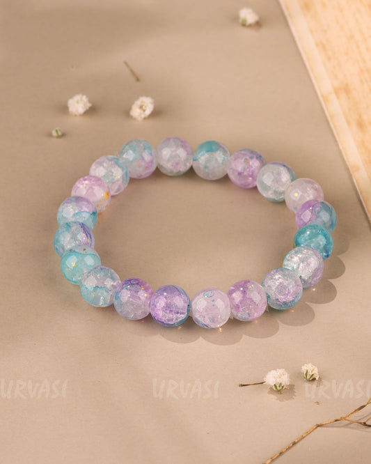 Hand-Made Rainbow Fluorite Bracelet BR 87