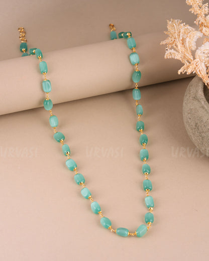 Gold-Toned Beaded Pearl Mala MA 132