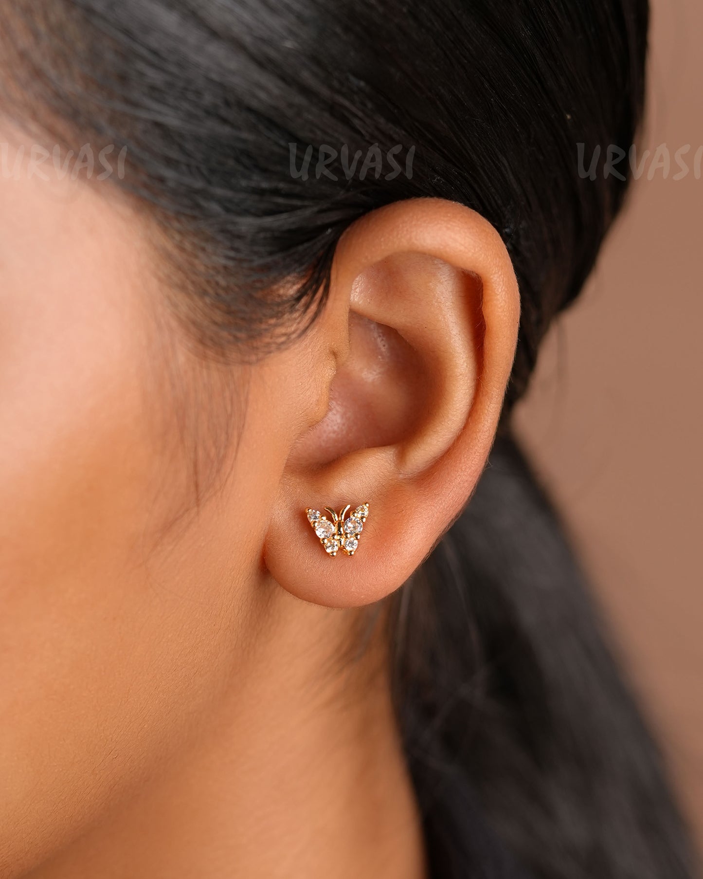 Minimal Buttler-Fly Designed Earrings ER 275