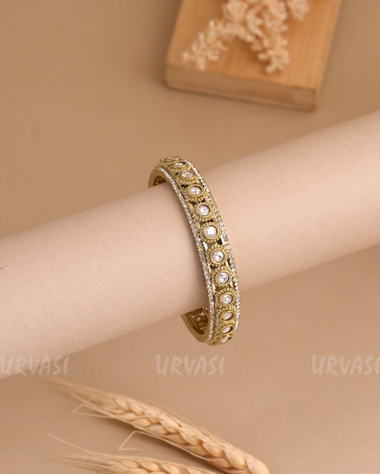 Mehendi Polish Polki Studded AD Bangles BA 423