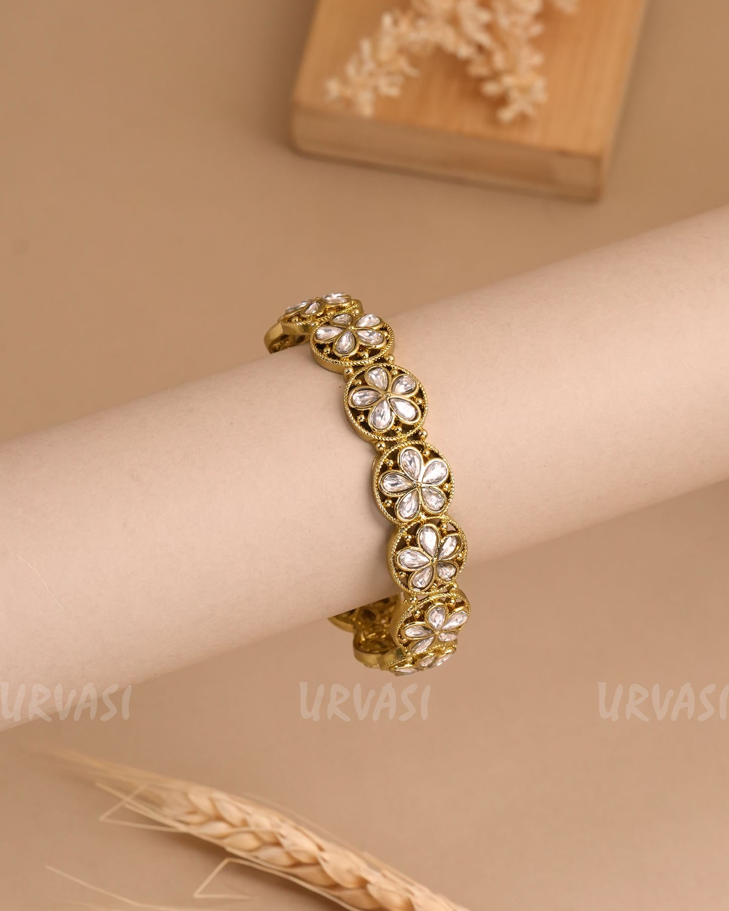 Mehendi Polish Floral Replica Bangles BA 418