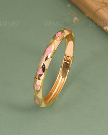 Gold-Enamel Meenakari Bangles BA 461
