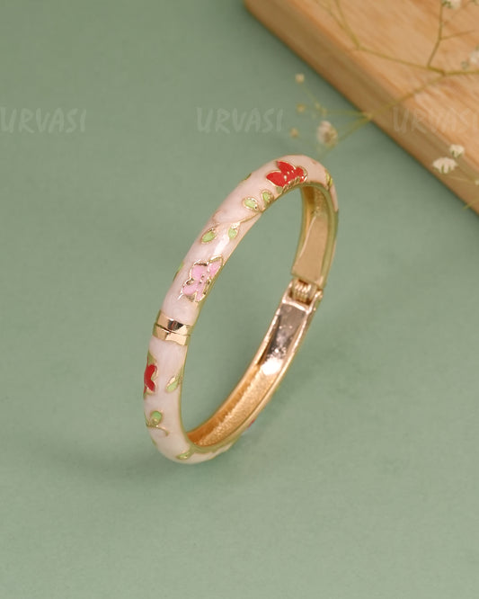 Gold-Enamel Meenakari Bangles BA 459