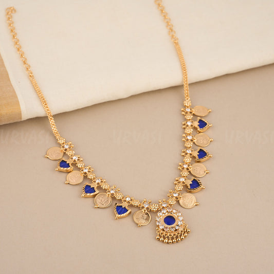 Traditional Kaasu+Palakka Necklace 506