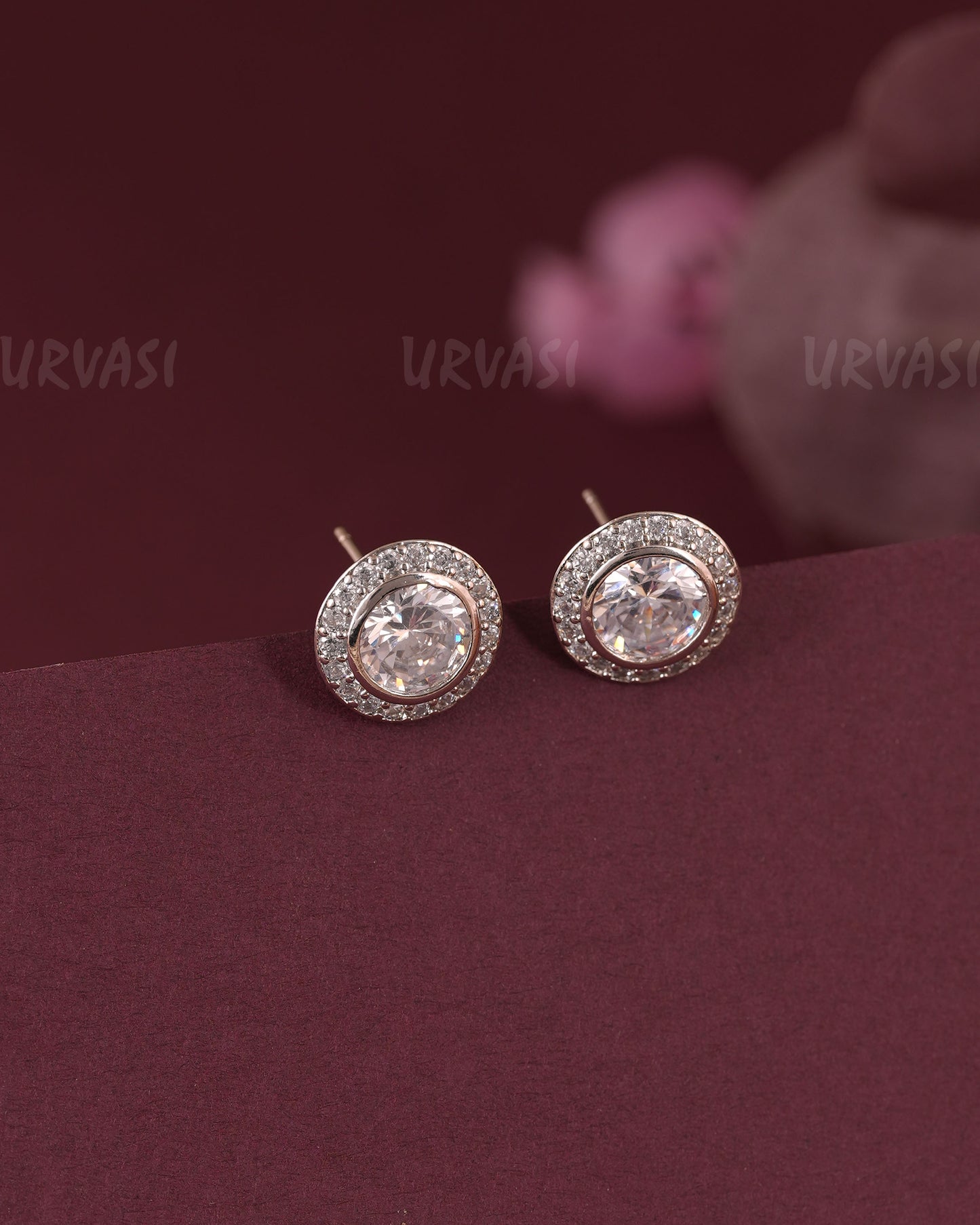 Minimal Stone- Stud  Earring ER 1094
